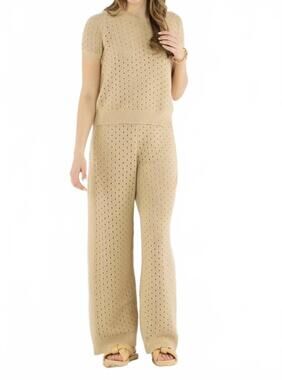 NEW EMILY MCCARTHY women's beach pant in lido knit